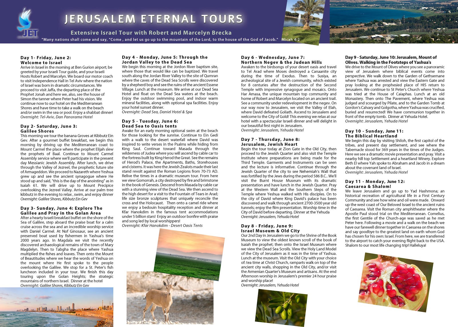 Robert & Marcelyn Tour | Mission Discipleship